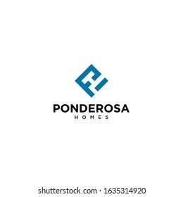 Modern and clear logo design of letter P with clean background - EPS10 - Vector.