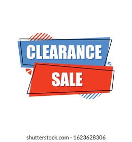 Modern Clearance Sale Minimalist Abstract Label