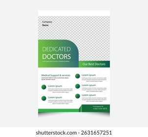 modern clinic advertisement template for instagram