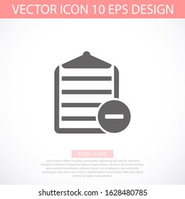 Modern clipboard line icon. Vector illustration Premium pictogram highlighted on a white background. Vector illustration. Symbol of high quality touch. Clipboard icon in modern line style