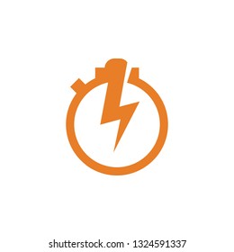 Modern clock icon