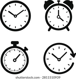 Modern clock symbol collection including time alarm stopwatch and schedule inspired icons designed for web design mobile interfaces software dashboards presentations educational materials branding projects and digital content with clean geometric shapes and professional visual consistency.
#clock #clocksymbol #timeicon #clockicon #alarmclock #stopwatch #timer #schedule #reminder #calendar #productivity #uidesign #uxdesign #webdesign #appdesign #interface #iconset #iconcollection #minimalist #blackandwhite #vectoricon #graphicdesign #digitaldesign #dashboard #uiicons