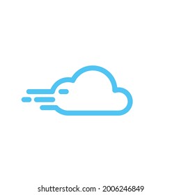Modern Cloud Logo Icon Editable