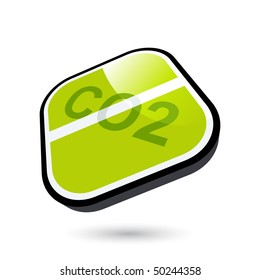 modernes CO2-Zeichen