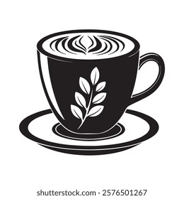 Modern Coffee Cup Design Vector