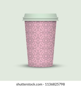 Modern Coffee cup to go
