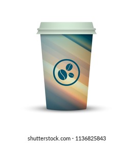 Modern Coffee cup to go