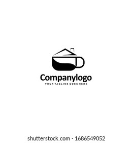 modern coffee house logo design