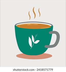 modern coffee icon vector illustration