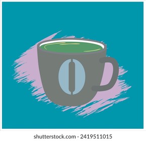 modern coffee icon vector illustration