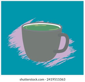 modern coffee icon vector illustration