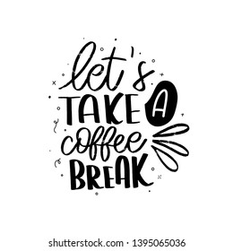 Modern coffee lettering typography. Life begins after coffee. Hand drawn lettering phrase. Modern motivating calligraphy decor. Scrapbooking or journaling card with quote. 