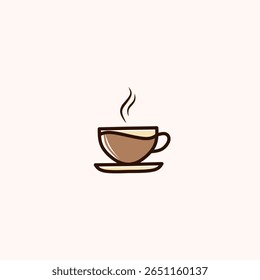Modern Coffee Logo for Cafe or Brand Identity