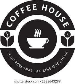 Modern Coffee logo, cafe, Coffee shop logo, coffee logo designer, tea logo, cup