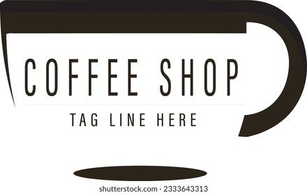 Modern Coffee logo, cafe, Coffee shop logo, coffee logo designer, tea logo, cup