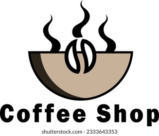 Modern Coffee logo, cafe, Coffee shop logo, coffee logo designer, tea logo, cup