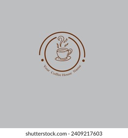  Modern Coffee Logo for coffee shops houses