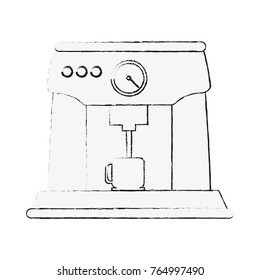 Modern coffee machine