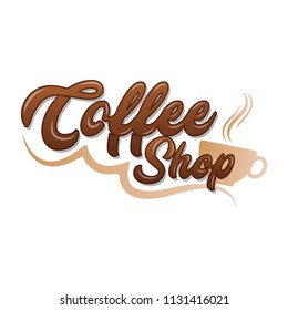 modern coffee shop logo