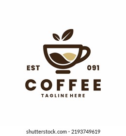 Modern Coffee Shop Logo, Coffee Cup Logo