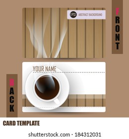 Modern Coffee-Card Set