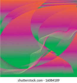Modern color abstract