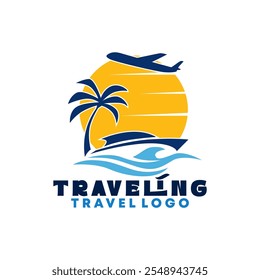 Modern Color Agency Travel Check Business Logo. Transport, Logistik Lieferung Logo Design