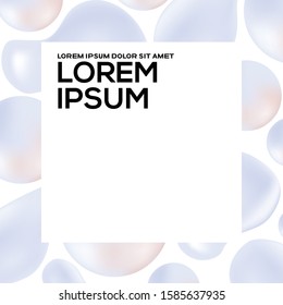 Modern color background design with text box 