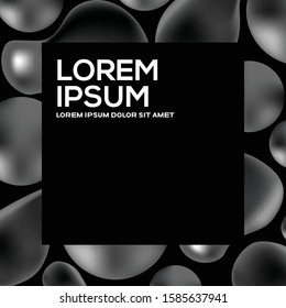 Modern color background design with text box 
