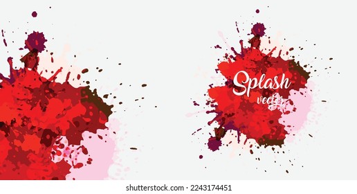 Vector de pasos de fondo de color moderno