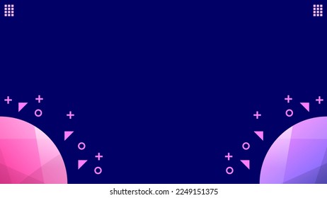 modern color background with pixel