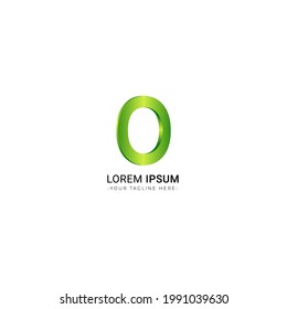 Modern Color Full Letter O Logo, Initial Letter For Company Name, Alphabet Logo Template, Modern Logo, Color Full Logo Template