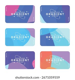 modern color gradient abstract background