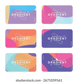 fundo abstrato do gradiente de cor moderno