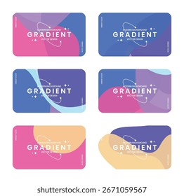 modern color gradient abstract background