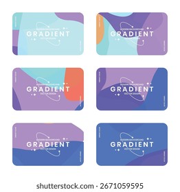 modern color gradient abstract background