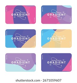 modern color gradient abstract background
