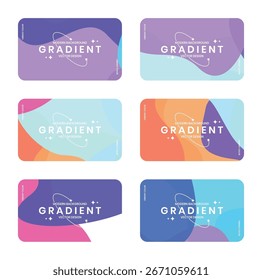 modern color gradient abstract background