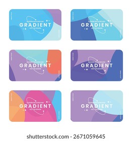 modern color gradient abstract background