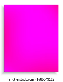 Fondo de degradado de color moderno. Fondo gráfico con sombra suave y suave. Diseño de ilustración vectorial.  Plantilla de banner color rosa moderno y fácil de editar.