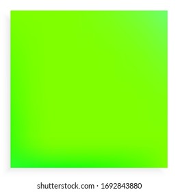 Fondo de degradado de color moderno. Tema de ilustración del vector. Fondo eficaz con una sombra suave y suave. Mapa de banner de color verde moderno y fácil de editar.