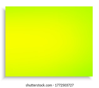 Modern color gradient background. Vector illustration wallpaper. Graphic backdrop with smooth and soft shadow. Green trendy and easy editable colored banner template.