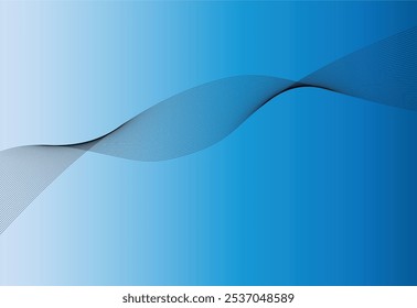 Modern color gradient background wallpaper with abstract wave objects