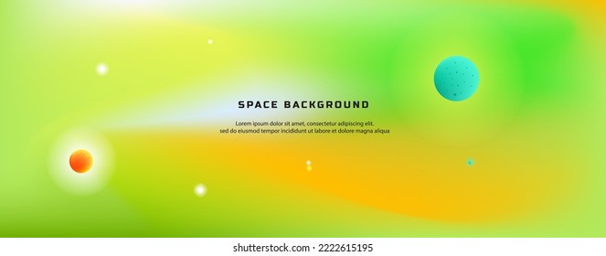 Color moderno Espacio Fondo afiche malla gradiente ilustración vectorial eps 10