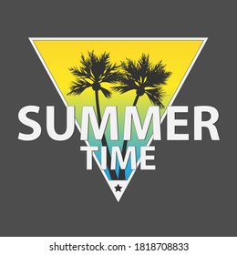 modern color summer time logo designs vector illustration
