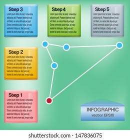 Modern color templates to your presentation . Vector