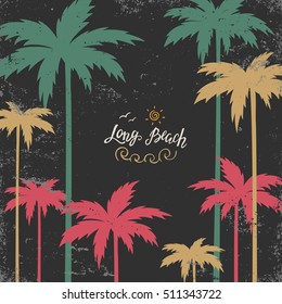 Modern color thin line concept of mathematics on a black background. Vector illustration with different elements on the subject mathematics. Logo Concepts for Trendy Designs.