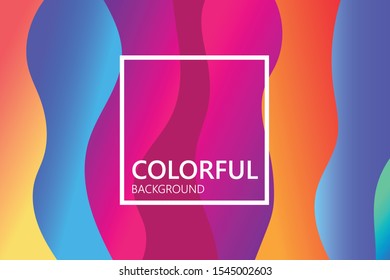 modern colordull abstract vector background