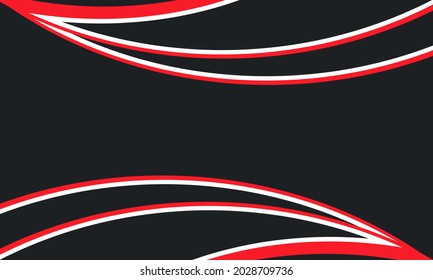 Fondo De Color Moderno Con Líneas Curvadas