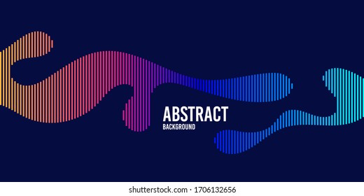 Modern colored poster for sports. Abstract vector style. Illustration suitable for design - Vector Illustration